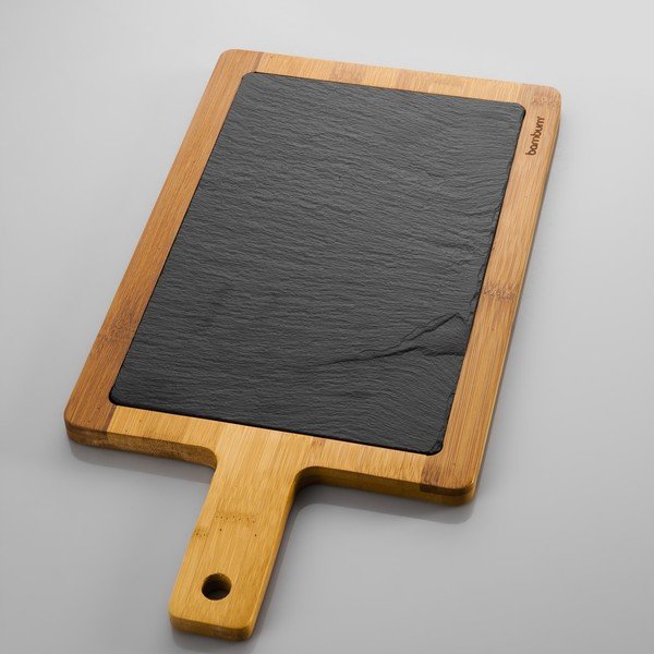 Bambusový servírovací podnos Bambum Lena, 43 x 23 cm