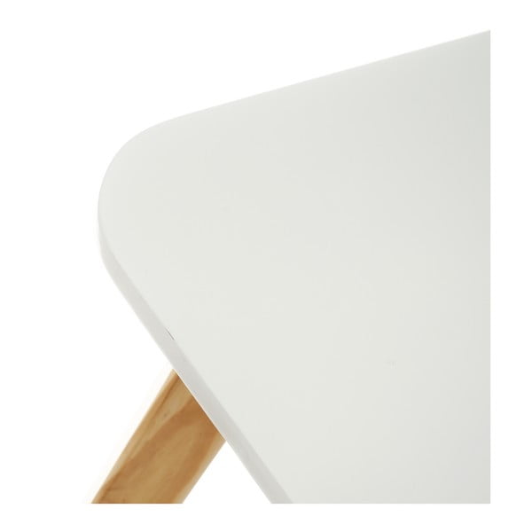 Tavolo per bambini con piano bianco 55x55 cm - Casa Selección-image-2