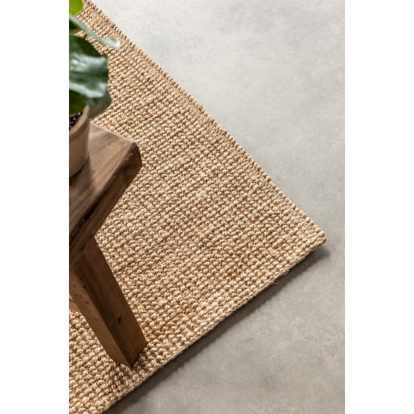 Passatoia di colore naturale in iuta 80x200 cm Bouclé – Hanse Home-image-4