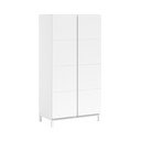 Armadio per bambini bianco 99x196x58 cm Eva – Vipack