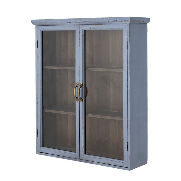 Vetrina in legno di abete blu 81x91 cm Hazem - Bloomingville-image-2