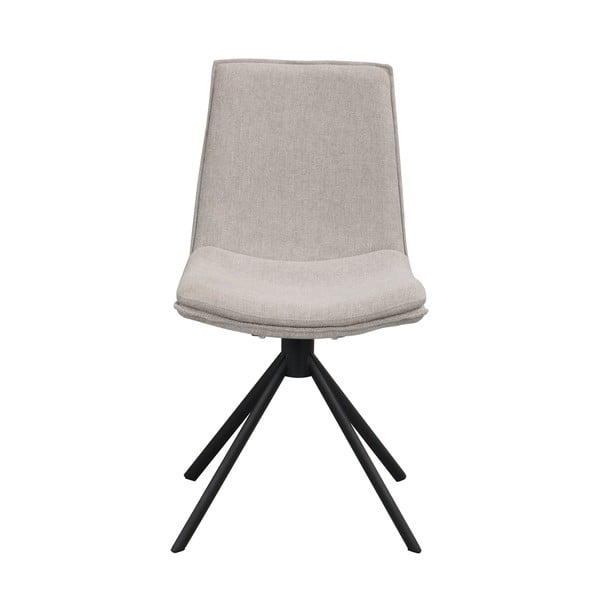 Sedie da pranzo girevoli beige in set di 2 Lowell - Rowico-image-3