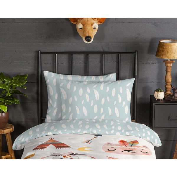 Biancheria da letto per bambini in flanella per letto singolo 140x200 cm Dreamy – Good Morning-image-2