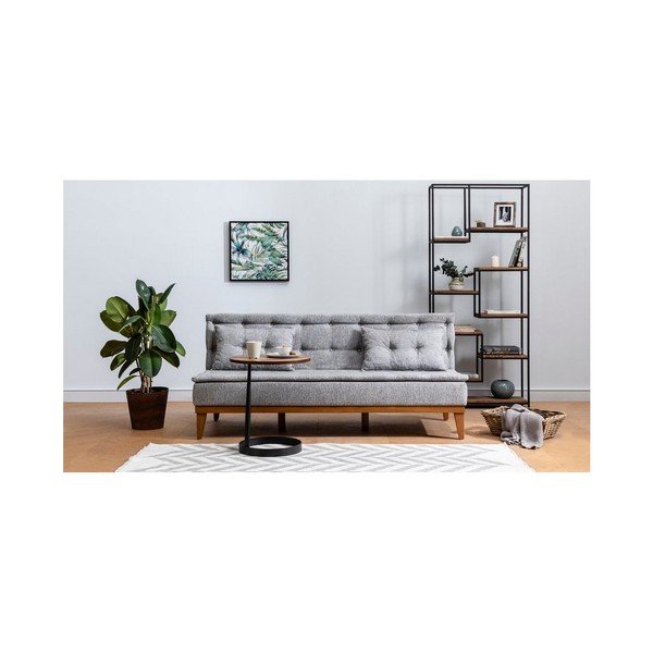 Divano letto grigio Aristea - Unique Design-image-1
