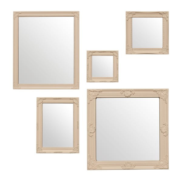 Specchi da parete in set da 5 Baroque - Premier Housewares