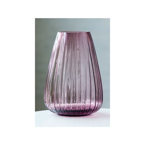 Vaso in vetro rosa Kusintha - Bitz-image-1
