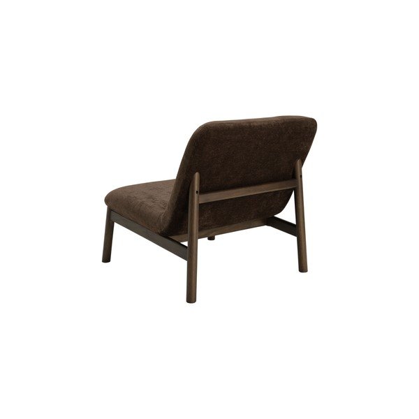 Poltrona marrone con rivestimento in ciniglia Puffi – Ellos Home-image-4