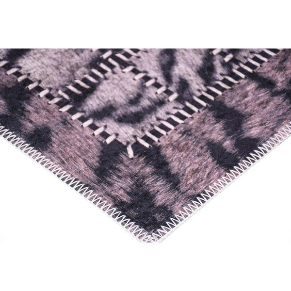 Tappeto marrone scuro Animale, 80 x 120 cm - Vitaus-image-1