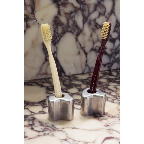 Portaspazzolino argentato in metallo Mis – noo.ma-image-2