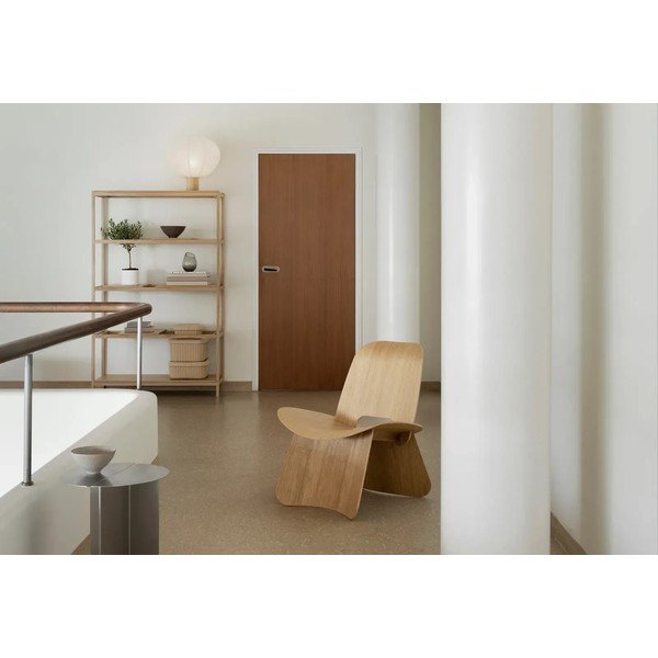 Scaffale di colore naturale con effetto rovere 105x170x40 cm Sukoya – Blomus-image-3