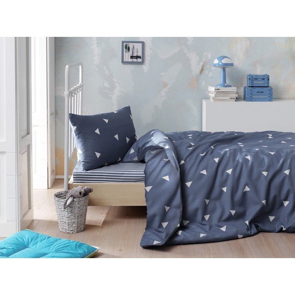 Biancheria da letto singola Melvin, 140 x 200 cm Ucgen - Mijolnir