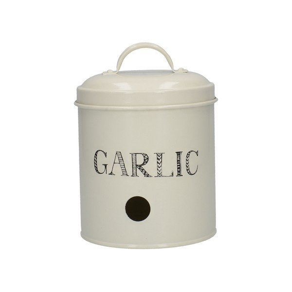 Plechová dóza na česnek Creative Tops Stir It Up Garlic, ⌀ 11 cm