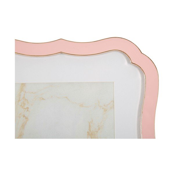Cornice rosa chiaro in metallo/in vetro verticale con sostegno 17x22 cm Margot – Mauro Ferretti-image-3