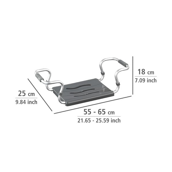 Sedile da bagno Secura - Wenko-image-2