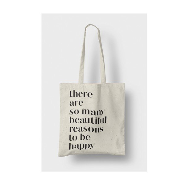 Borsa in tessuto beige - Kate Louise