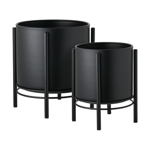 Set di coprivaso in metallo 2 pz Svarta – House Nordic