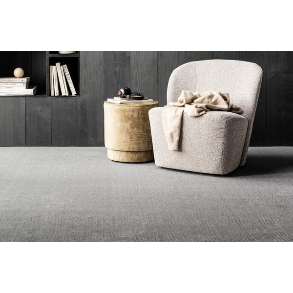 Pouf marrone chiaro, ø 40 cm Pearl - vtwonen-image-1