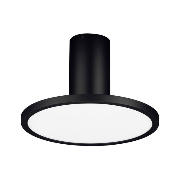Plafoniera LED nera opaca in alluminio con struttura flessibile Ekei – Nova Luce