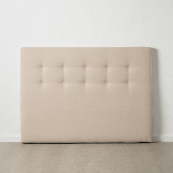 Testiera letto beige 165x125 cm - Ixia-image-2