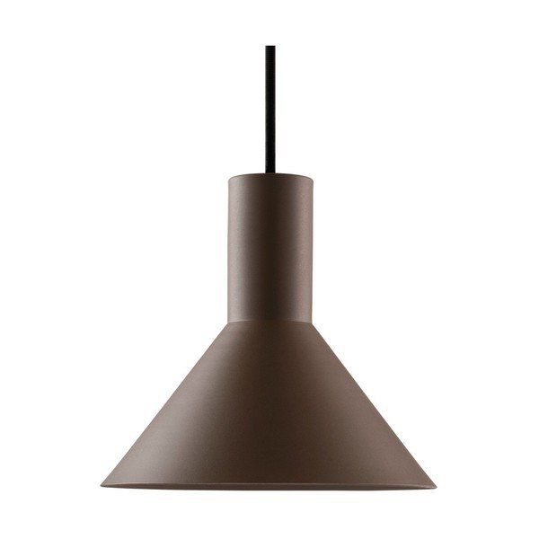 Lampadario marrone in alluminio con intensità regolabile ø 20,5 cm Evan – Jotex