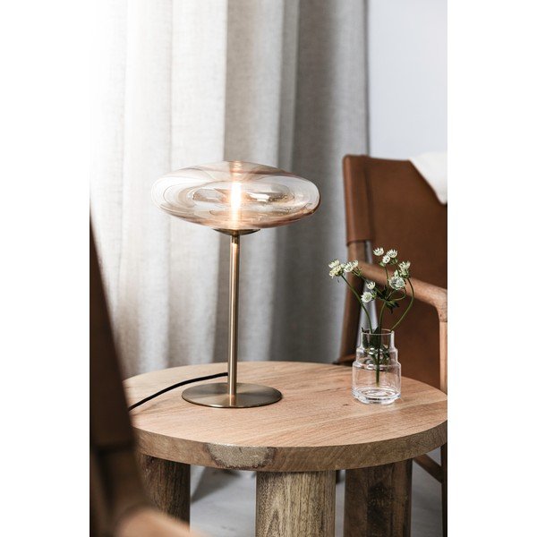 Lampada da tavolo giallo ocra (altezza 40 cm) Locus - Markslöjd-image-1