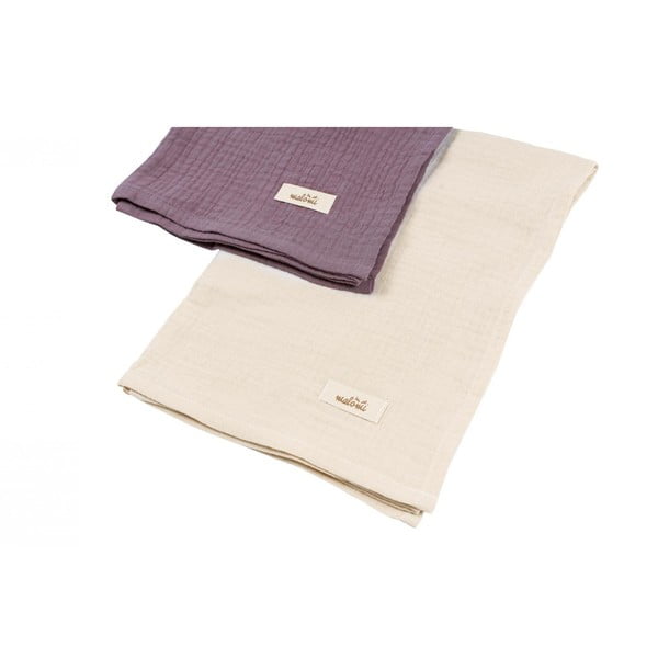 Panni in mussola 2 pezzi Muslin - Malomi Kids-image-1