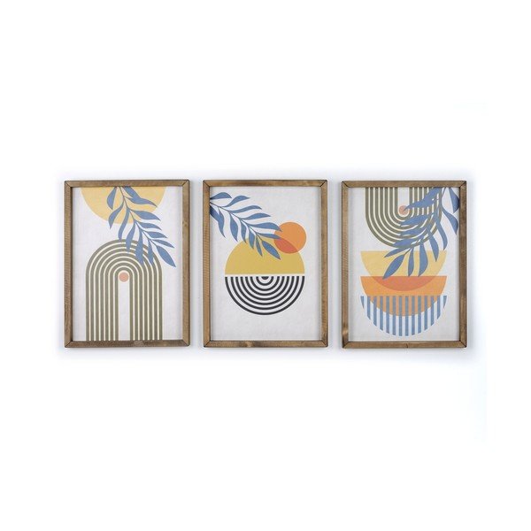 Dipinto in set di 3 pezzi 36x48 cm - Kate Louise