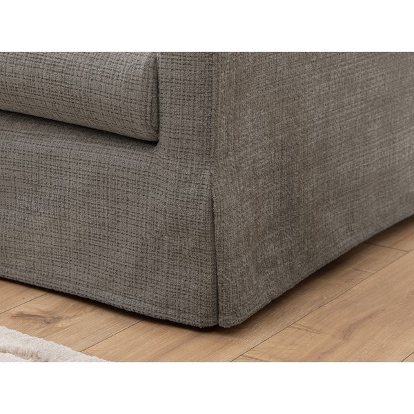 Divano grigio 140 cm Paphos – Ropez-image-2
