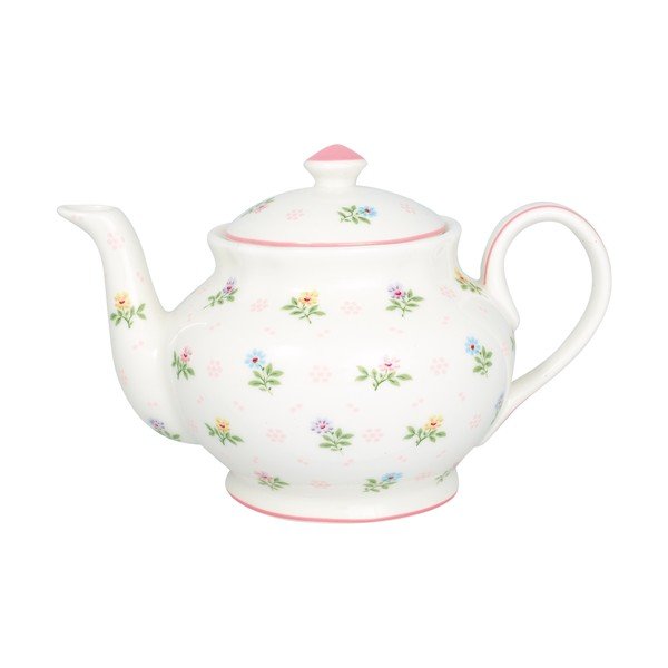 Teiera in porcellana Cilja, 1 l - Green Gate