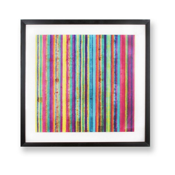 Poster 50x50 cm Neon Stripe - Graham & Brown