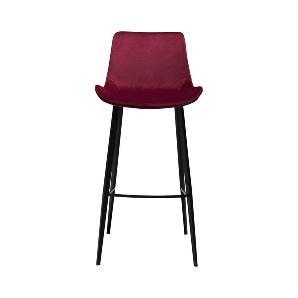 Sgabello da bar rosso vino Hype - DAN-FORM Denmark-image-1