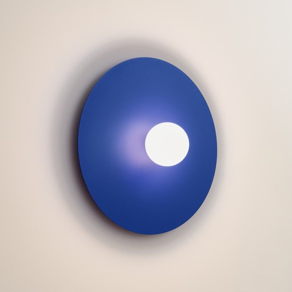 Lampada da parete blu scuro in metallo ø 50 cm AKE – Thoro-image-2