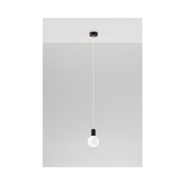 Lampada a sospensione bianca Bombilla - Sollux-image-1