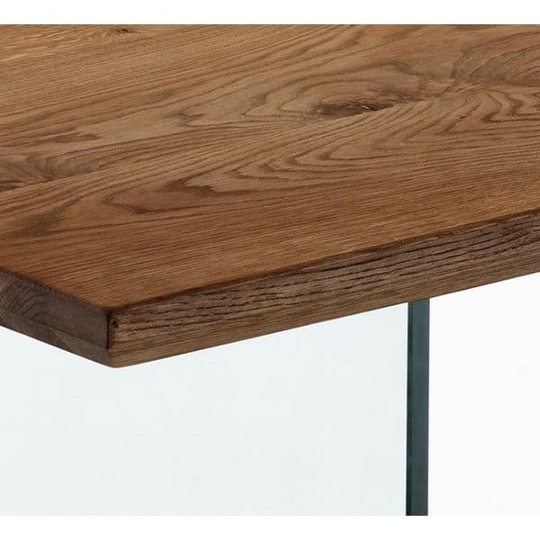 Tavolo da pranzo con piano in rovere 180x90 cm Float - Tomasucci-image-4