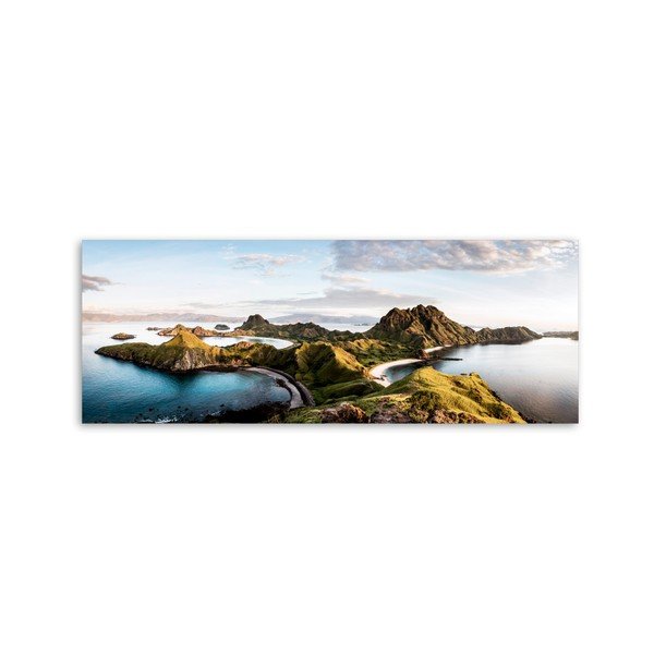 Vedute su tela, 60 x 150 cm Komodo - Styler