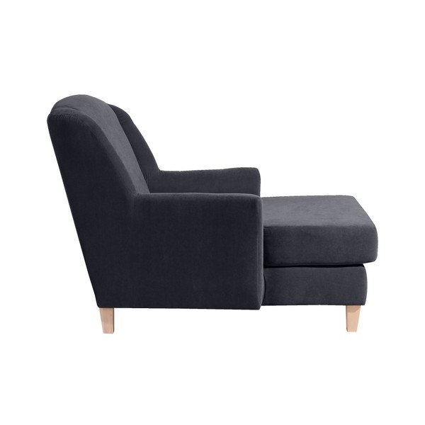 Poltrona Judith Velor grigio antracite - Max Winzer-image-3