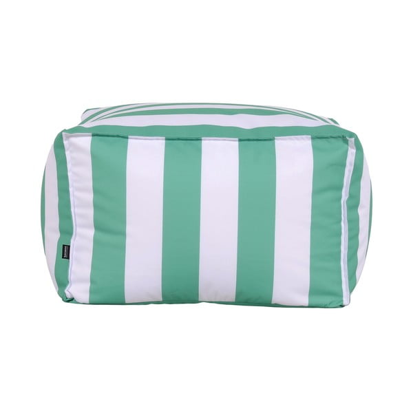 Pouf da giardino bianco e verde – Bonami Essentials-image-4