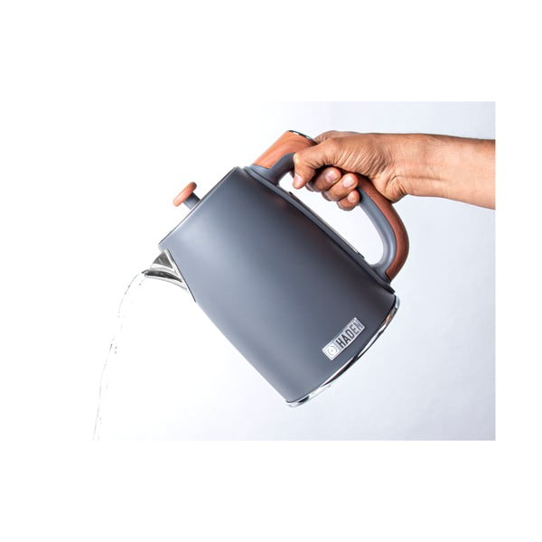 Bollitore grigio scuro 1,7 l Dorchester - Haden-image-3