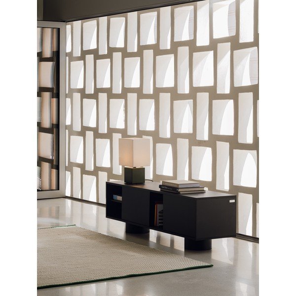 Mobile TV nero 160x48x42 cm Taro – noo.ma-image-1