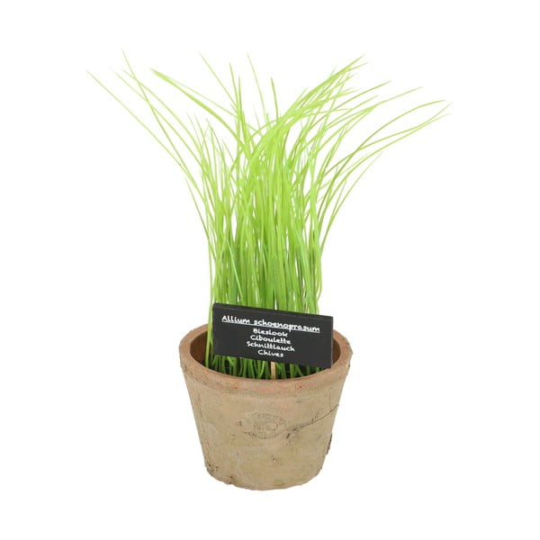 Pianta artificiale (altezza 27 cm) Chives - Esschert Design-image-4