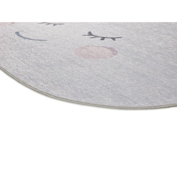 Tappeto per bambini grigio chiaro lavabile 80x120 cm Candy – Universal-image-2