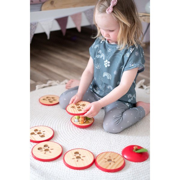 Gioco pieghevole per bambini Logisteck Apple - Legler-image-1