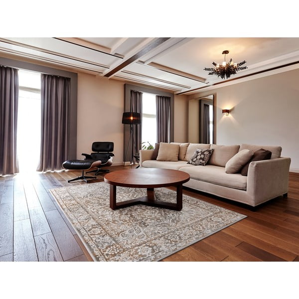 Tappeto grigio-beige 160x230 cm Sensi Idra - FD-image-1