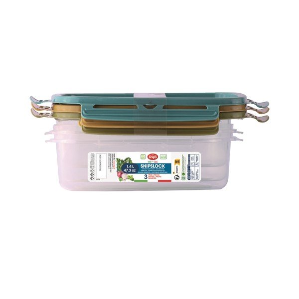 Scatole per alimenti in set 3 pz Snipslock – Snips-image-3