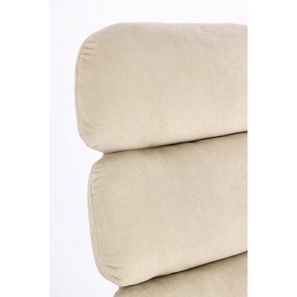 Poltrona beige girevole Violante – Bizzotto-image-1