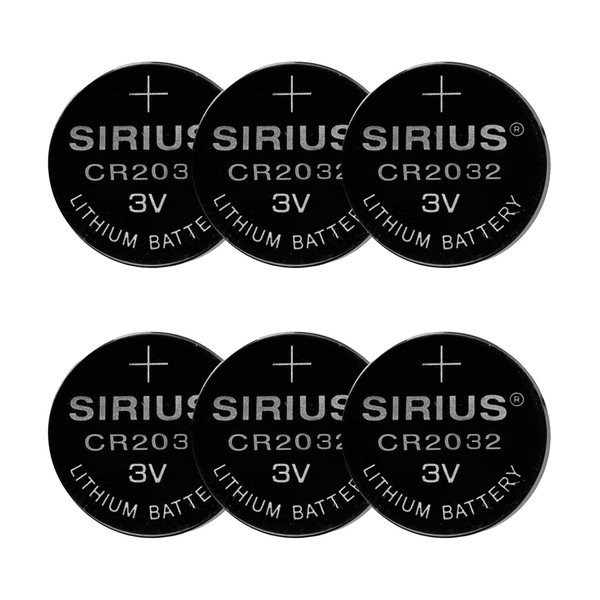 Batterie con litio 6 pz DecoPower – Sirius