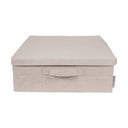 Scatola portaoggetti beige sotto il letto - Bigso Box of Sweden