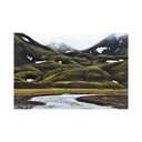 Dipinto dipinto su vetro 120x80 cm Fjallabak – Styler