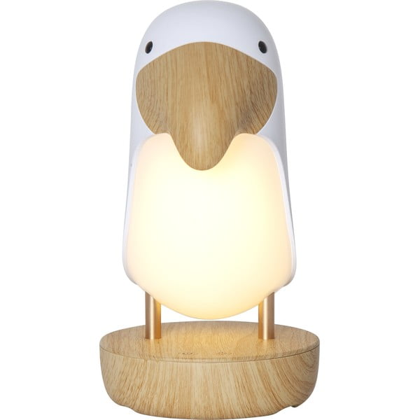 Luce notturna per bambini a LED bianco-marrone Toucan - Star Trading-image-3