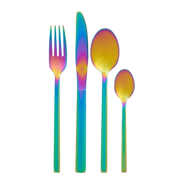 Posate in acciaio inox 16 pezzi Aurora - Premier Housewares-image-1